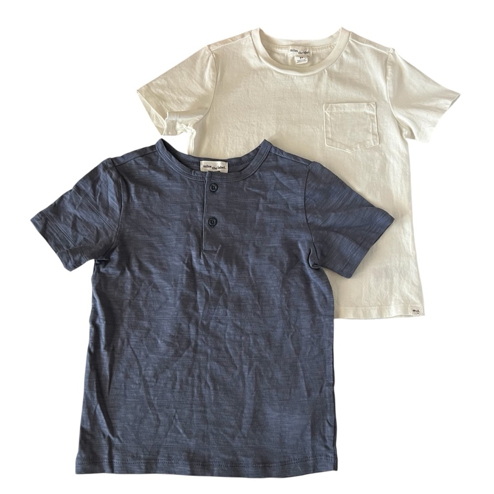Miles the Label solid tee bundle